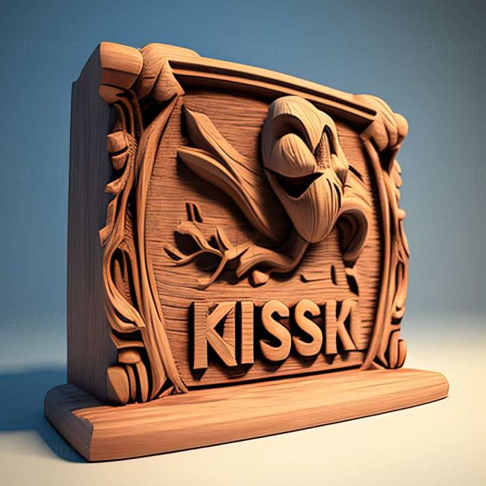 3D модель Kinect Rush Приключенческая игра Disney Pixar (STL)